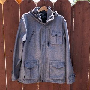 Marc Ecko men’s parka jacket size Large